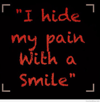 Red text smile tattoo hat - stuckism free wallpaper