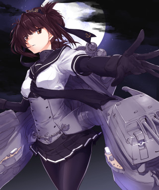 Woman white black outfit suitcase - aimitsu free wallpaper