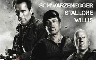 Movie poster two men guns - viennese actionism free wallpaper