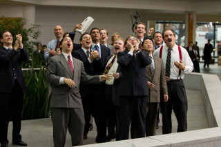 Group people lobby mouths open - institutional free wallpaper