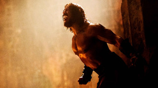 Cave man shirtless light gloves - a cave free wallpaper