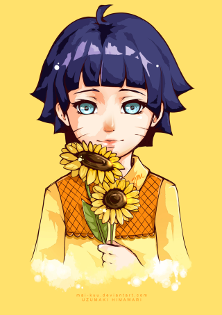 Cartoon girl sad blue eyes - sad free wallpaper