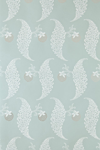White flowers leaves light blue - a wallpaper free wallpaper