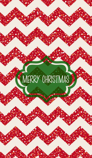 Red white chevron background merry - a green border free wallpaper
