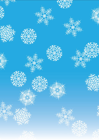 Blue background snowflakes sky snowflakes - free minimalism wallpaper