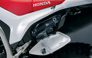 Motorcycle red seat closeup honda - assemblage free wallpaper