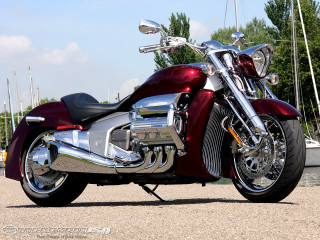 Red motorcycle street marina boats - a red motorcycle free wallpaper