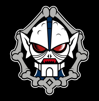Cartoon character skull crossbones face - a skull free wallpaper