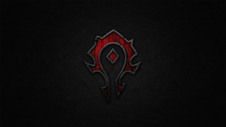 Red black logo leather background - minimalism free wallpaper