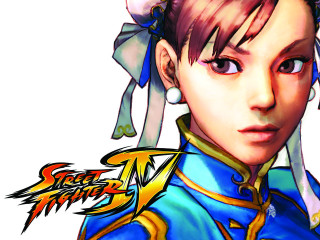 Woman blue outfit bow hair - feng zhu free wallpaper