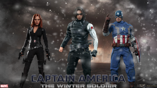 Captain america winter soldier black - winter free wallpaper for desktop
