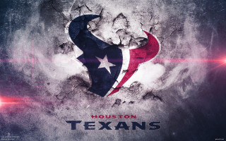 Houston texans logo cracked wall 2 - center free wallpaper