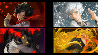 Anime characters expressions four different 2 - different free wallpaper