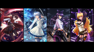 Anime characters outfits hair colors 2 - a sery of anime characters free wallpaper