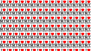 Red hearts i love my - lyco art free wallpaper