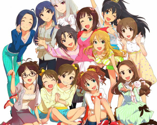 Young girls posing arms hands - their hands in free wallpaper