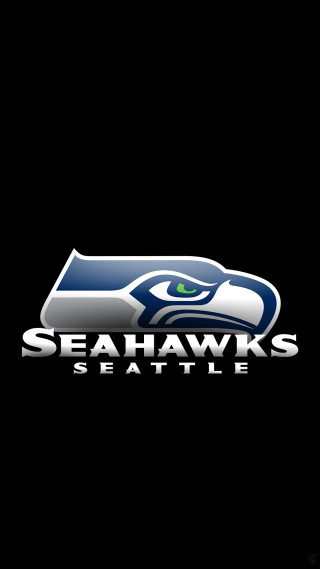 Seattle football logo black background - official medium free wallpaper