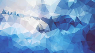 Blue abstract background white bird 3 - buckminster fuller free wallpaper