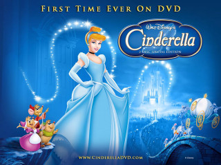 Cartoon princess blue dress characters - other character free wallpaper