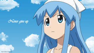 Anime girl blue hair white 11 - inspirational free wallpaper