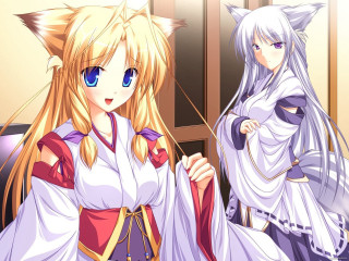 Anime characters white purple outfits - outfit free wallpaper