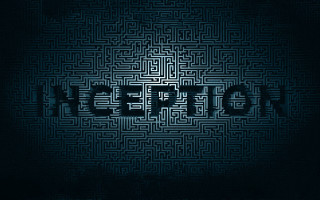 Black blue wallpaper system maze - beeple free wallpaper for desktop
