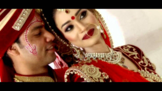 Man woman indian attire studio - vfx free wallpaper