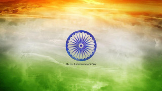 Indian flag sky clouds background - a picture of a flag free wallpaper