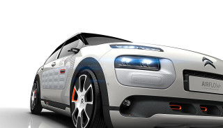 White car bright light headlight - a bright light free wallpaper
