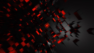 Black red abstract square pattern 3 - c4d free wallpaper