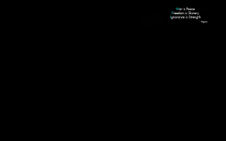 Black background white text image 9 - doc hammer free wallpaper
