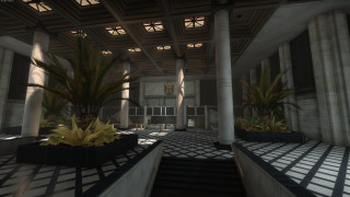 Large room plants ceiling windows - unreal engine 5 free wallpaper