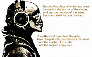 Man headphones quote golden ear - the man free wallpaper