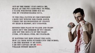 Bloody face white shirt man - dennis flanders free wallpaper