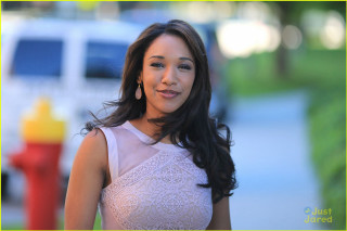 Woman white dress fire hydrant - daphne allen free wallpaper