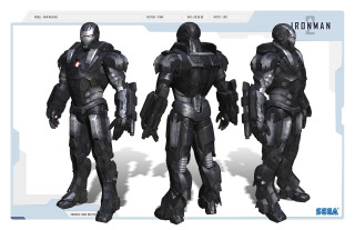 Robot suit armor game character - a computer free wallpaper