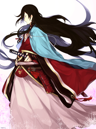 Woman long dress sword flowing - a long dress free wallpaper