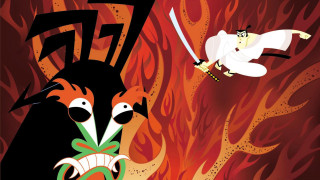 Cartoon man sword demon head - a cartoon of a man free wallpaper
