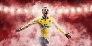 Man yellow shirt soccerfield smoke - dicky doyle free wallpaper