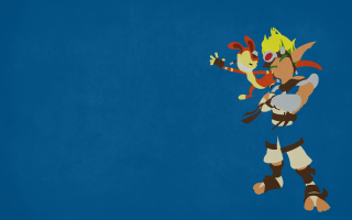 Cartoon character bird blue background - art free wallpaper for desktop