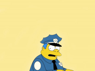 Cartoon character chair laptop yellow - a yellow background behind free wallpaper