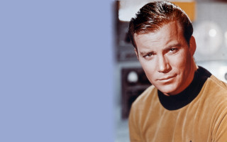 Man star trek shirt serious - his face and chest free wallpaper