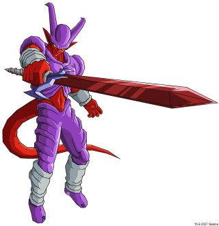 Cartoon character purple outfit sword 2 - a cartoon character holding free wallpaper