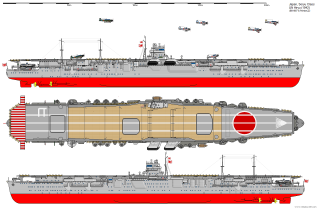 Battleship red stripe white stripe - sōsaku hanga free wallpaper