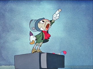 Cartoon character suitcase pointing hand - cliff childs free wallpaper