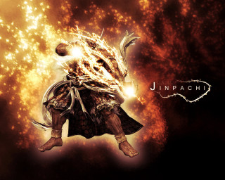 Person costume fire head arms - their head free wallpaper