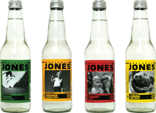Jones beer three bottles man - product photo free wallpaper