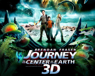 Journey center earth 3d poster - free sci-fi wallpaper