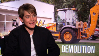 Boy construction vehicle demolition zone - a boy free wallpaper