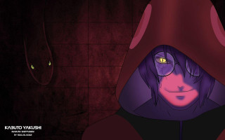 Cartoon character hoodie glowing eyes - a red brick wall free wallpaper